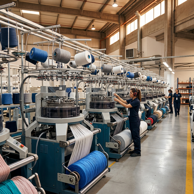 Öz Karcan Tekstil üretim tesisi